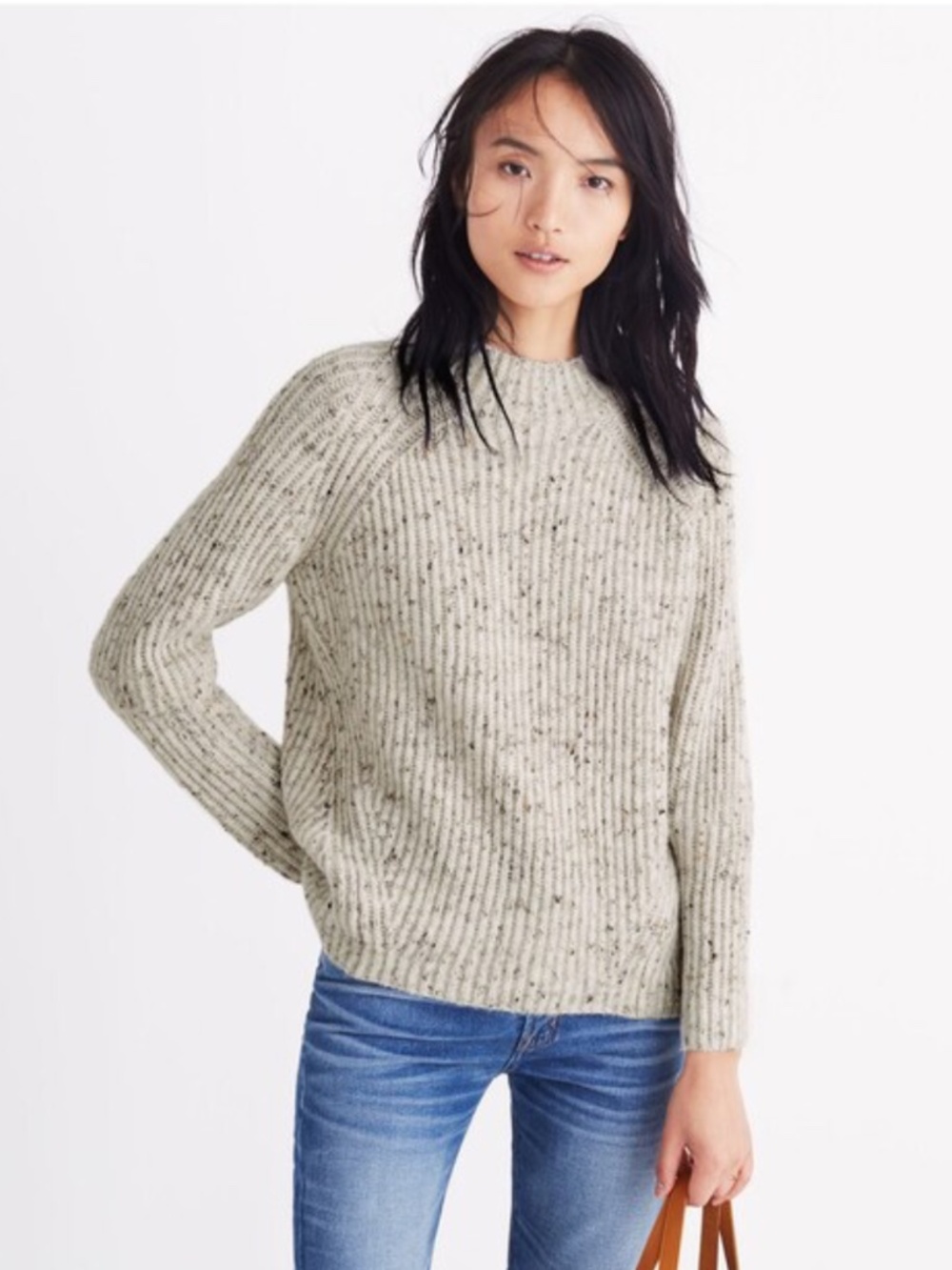 MADEWELL Donegal Northfield Mockneck Sweater - M
